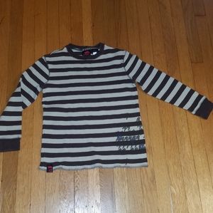 Hawk top striped top. Long sleeve.
